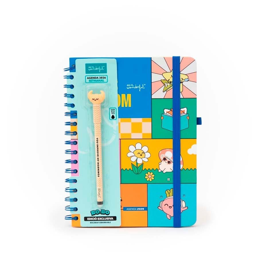 Agenda Mr.Wonderful sem/vista 2026 cat Plans random