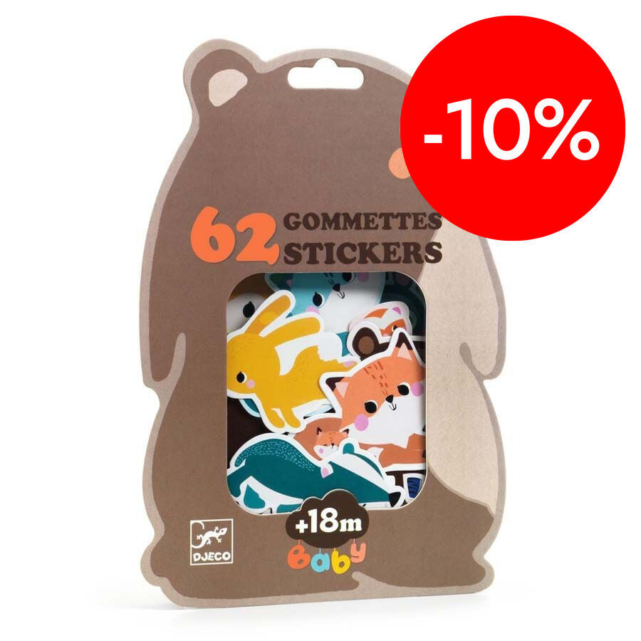 Pegatinas Animales del Bosque