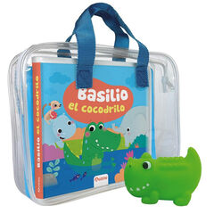 Libro de baño. Basilio el cocodrilo Libro de baño. Basilio el cocodrilo
