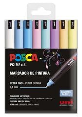 Marcador Gráfico De Vinilo Posca Pc-17k Color Negro