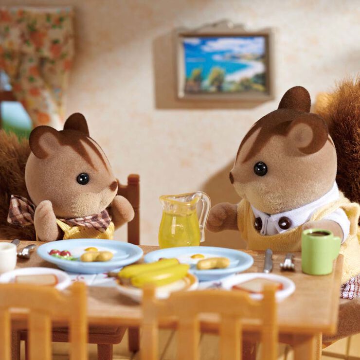 Familia Ardilla de la Nuez - Sylvanian Families