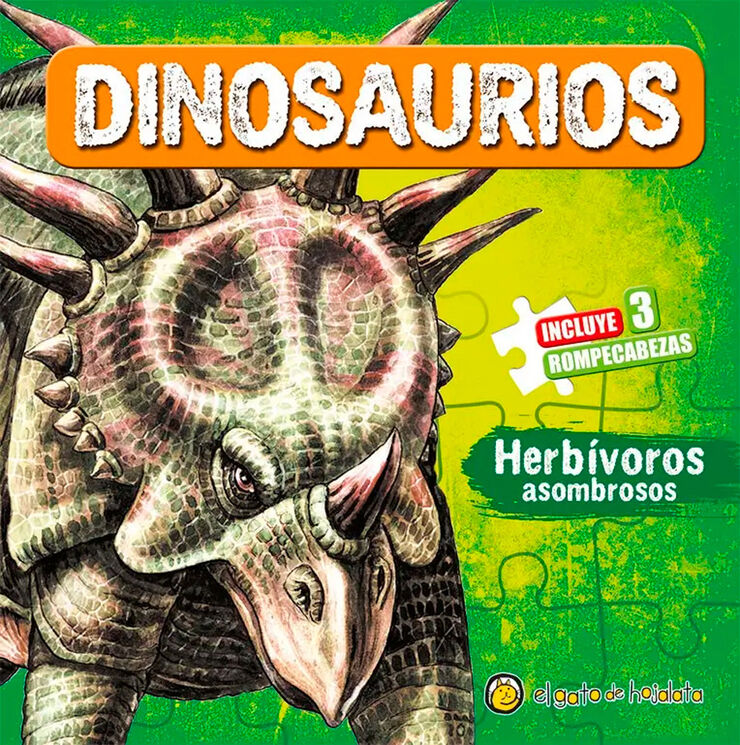 Dinosaurios Herbívoros asombrosos – Dino Rompecabezas