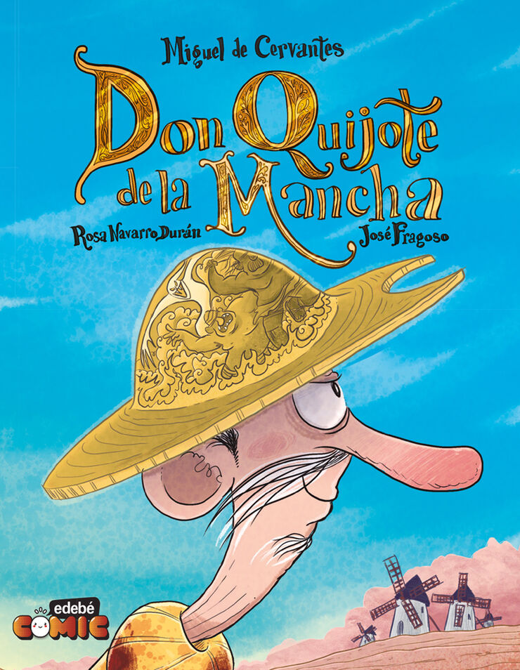 El Quijote para niños en cómic
