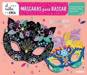 Máscaras para rascar. Máscaras de fiesta