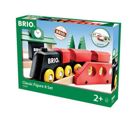 Circuito tren madera Forma de 8