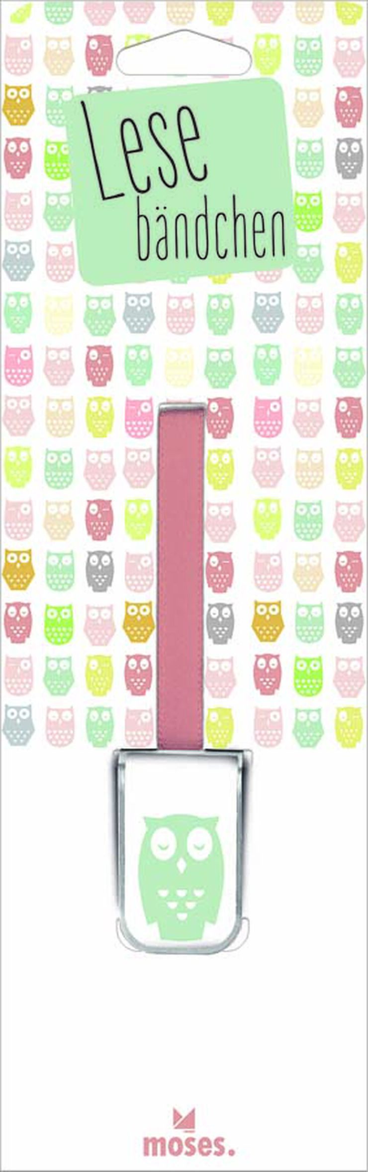 Punto de Libro met&aacute;lico + Cinta Eule