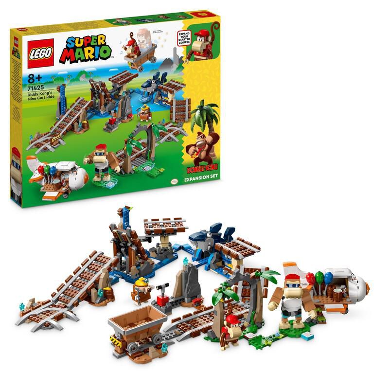 LEGO&reg; Super Mario Set d'Expansi&oacute;: Vagoneta Minera de Diddy Kong 71425