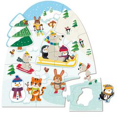 Puzzle XXL 18 piezas - Winter