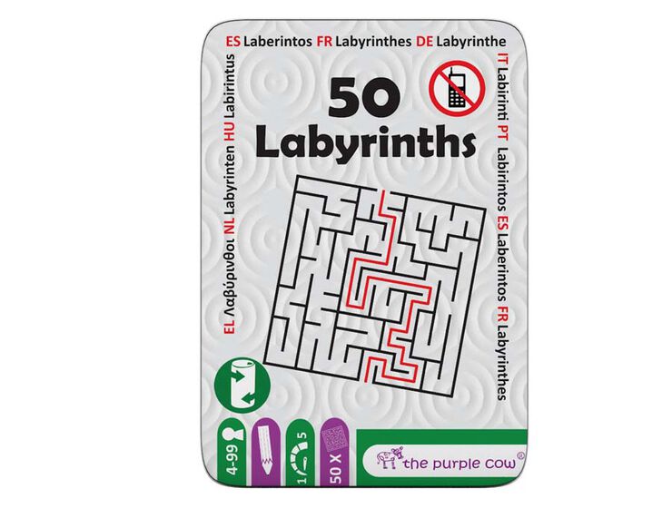 Joc de Viatge en Llauna amb 50 Reptes - Laberints
