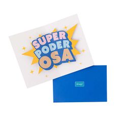 Postal ''Mam&aacute;... Superpoderosa''