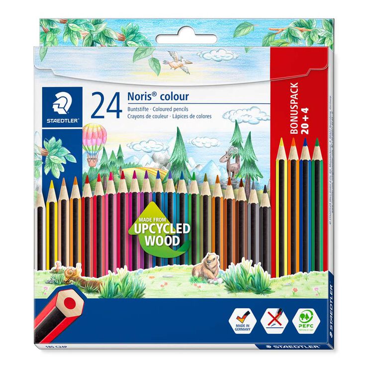 Llapis de colors Staedtler Noris Colour 24 colors