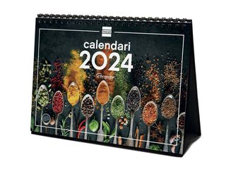 Calendari sobretaula Finocam Receptes 2024 cat