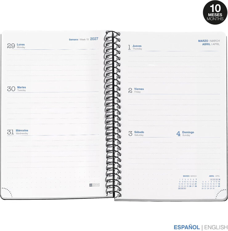 Agenda Escolar Activa S/V Mult. 2026-2027 Dream