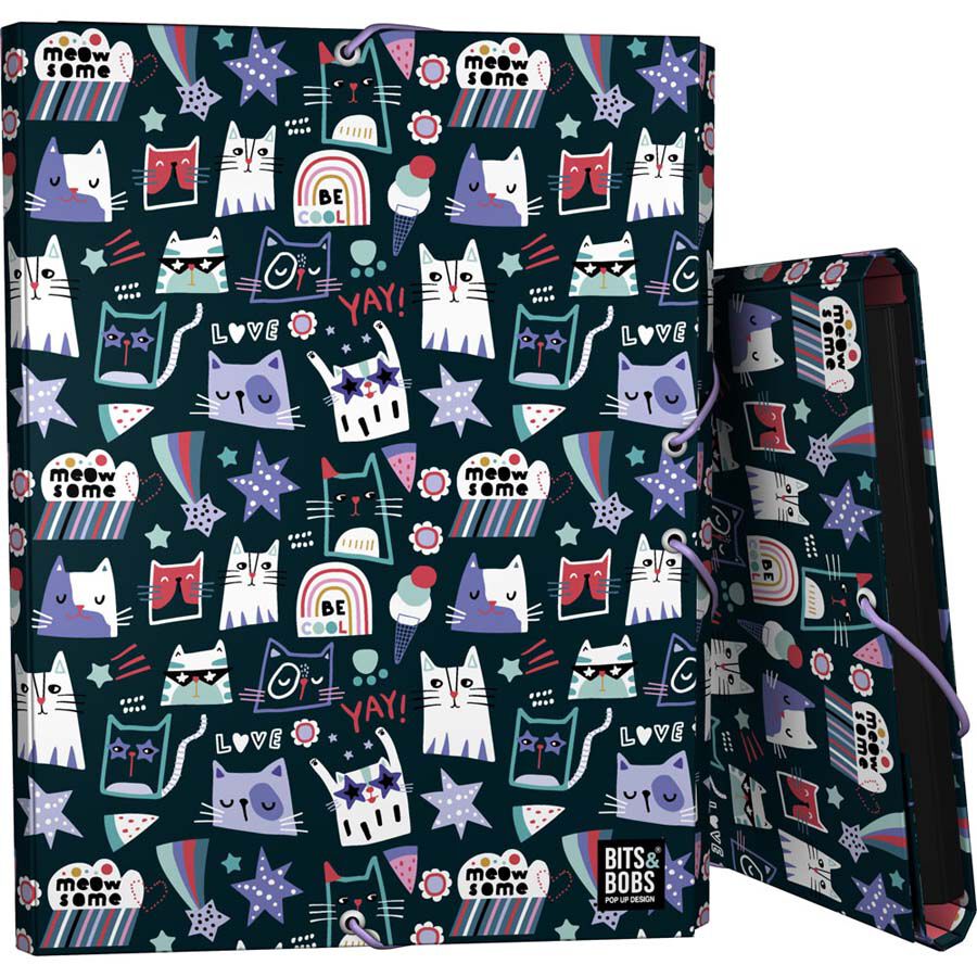 Carpeta de 3 solapas B&B Miau
