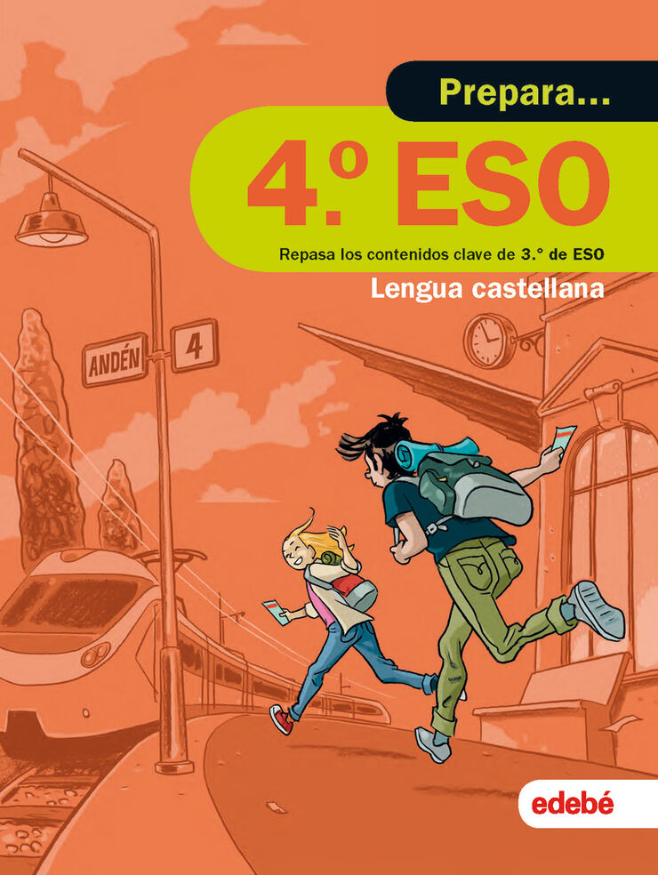 CUAD PREPARA LENGUA CASTELLANA DE ESO 4 Edebé 9788468341453