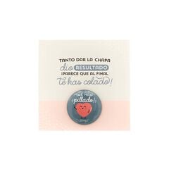 Postal + Chapa Mr.Wonderful Tanto dar la chapa&hellip;