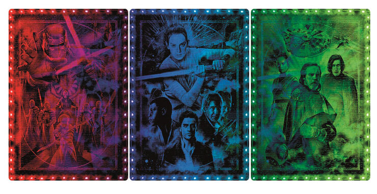 Puzle de 520 Piezas Star Wars Episodios VII, VIII y IX