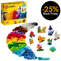 LEGO® Classic Ladrillos Creativos Transparentes 11013