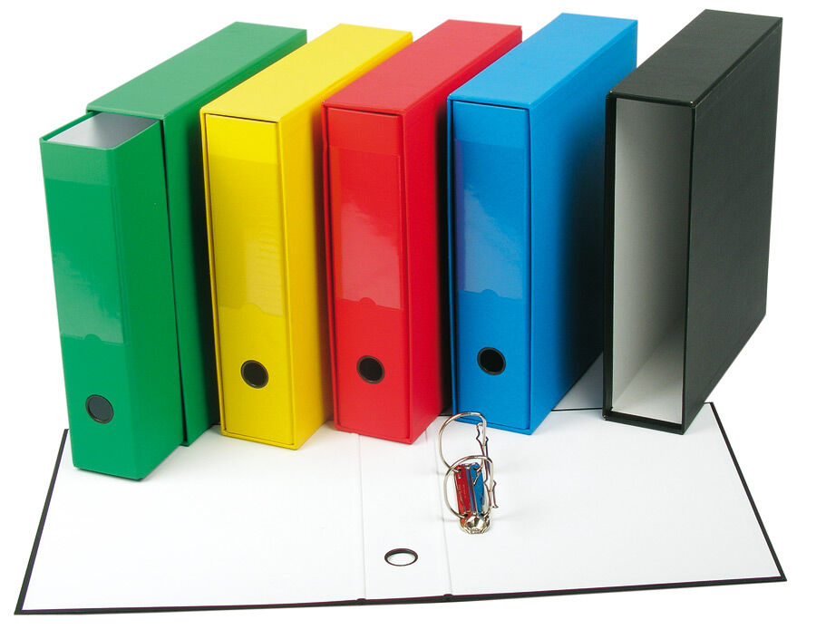 Arxivador 2 anelles Abacus Foli amb caixa blau