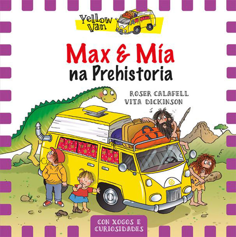 Max e M&iacute;a na Prehistoria