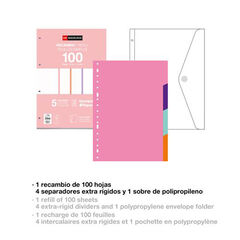 Carpebloc Polyfoam A4 Gradient Lavanda y Verde