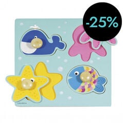 Animales del mar Puzle de Encaje