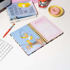 Agenda A5 sem/vista mult 2026 Simpsons