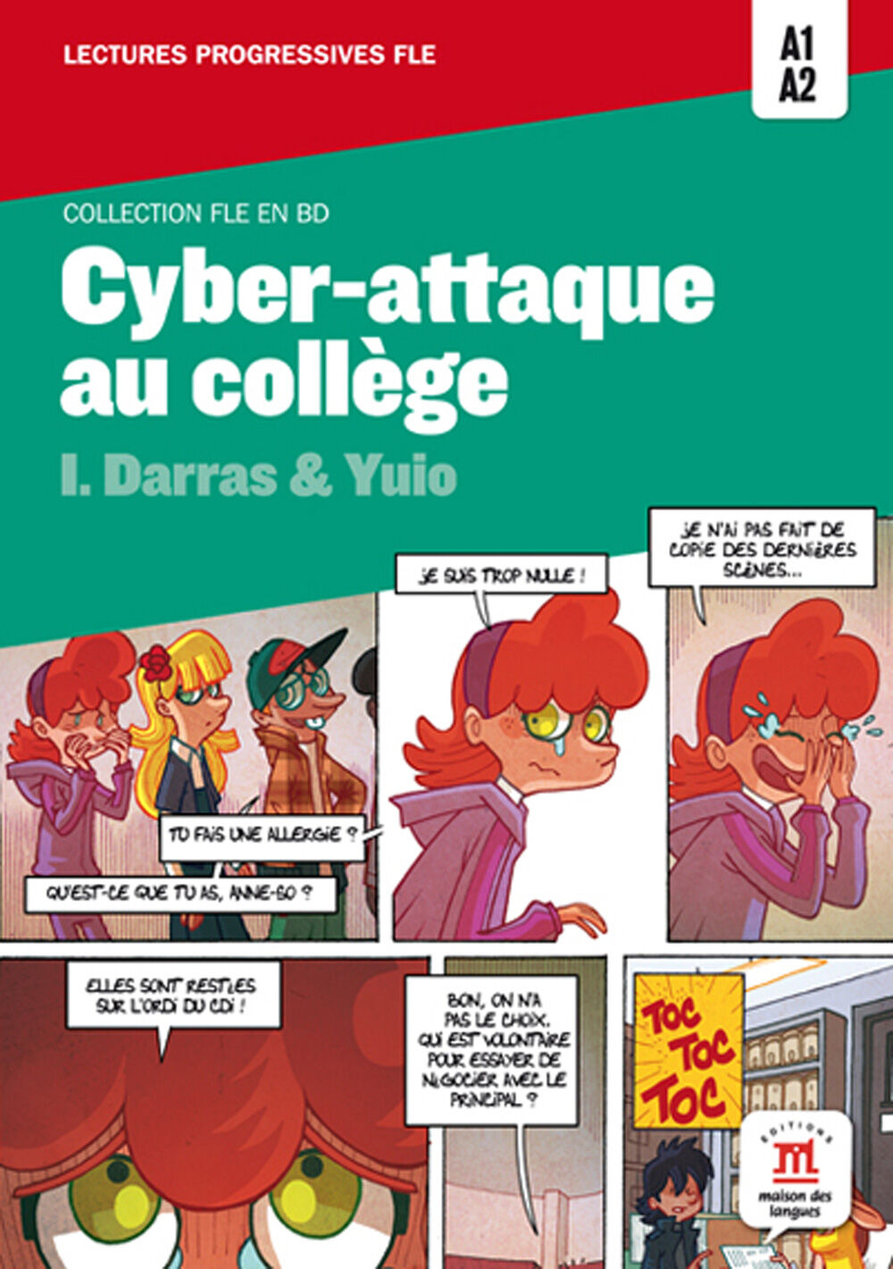 Cyber-Attaque Au Coll&egrave;ge, Bandes Dessin&eacute;es + Cd