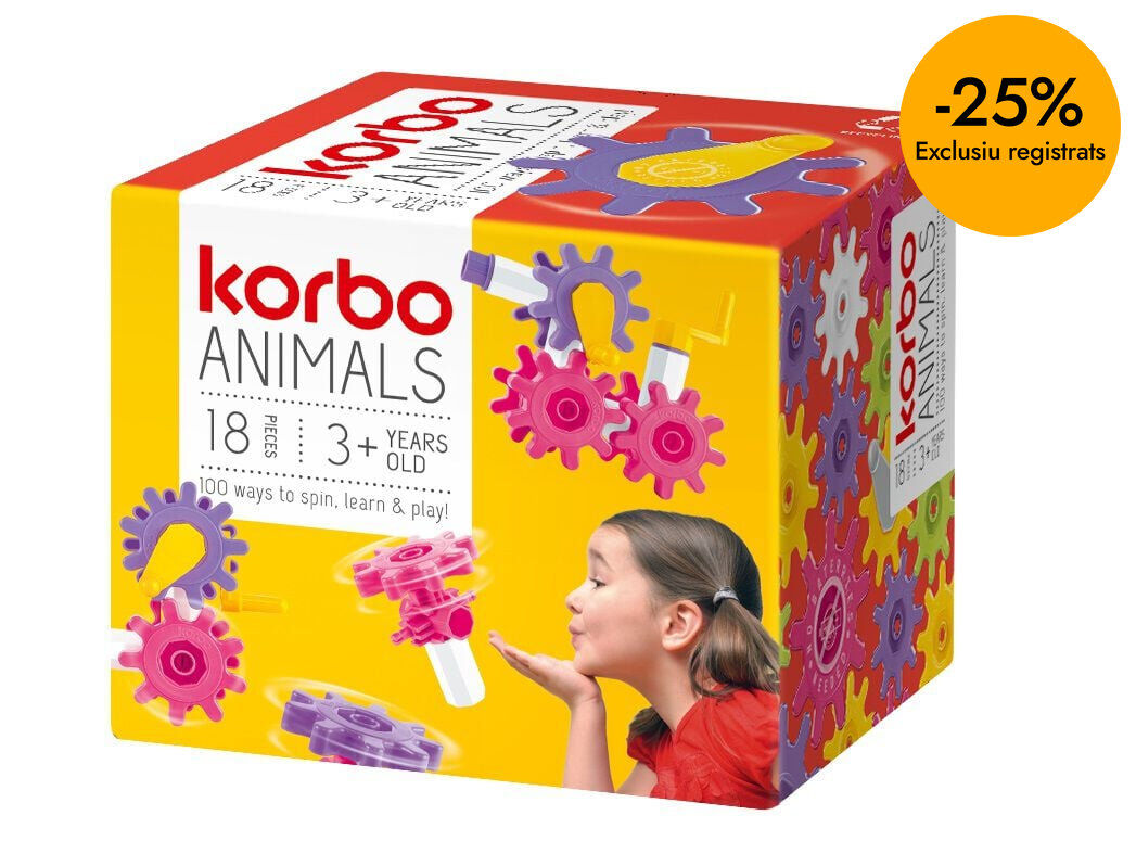 Korbo Animals 18 peces