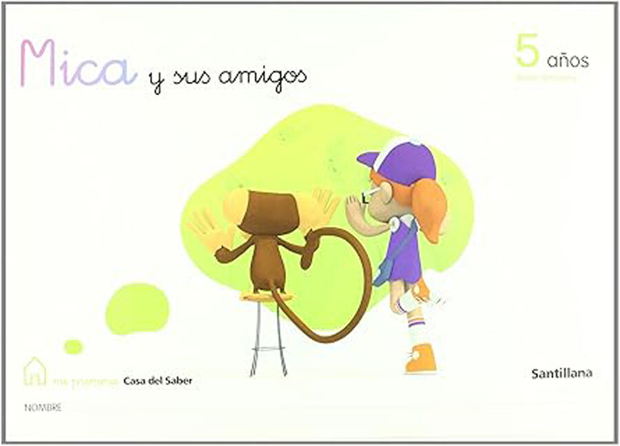 SAN P5 3er Trimestre/Mica y sus amigos Santillana Text 9788429485806
