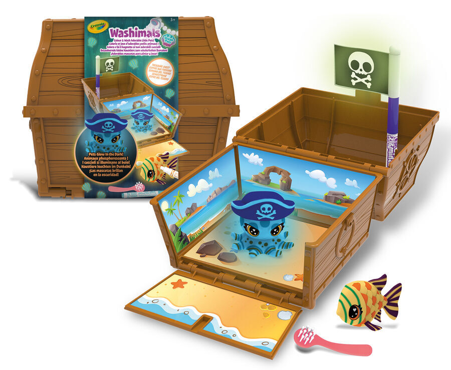 Washimals Ocean Glow Pets Cofre Tresor