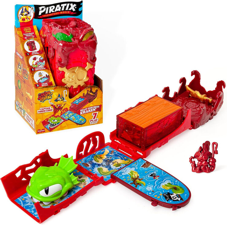 Playset fortaleza Piratix Beast Fortress Kraken