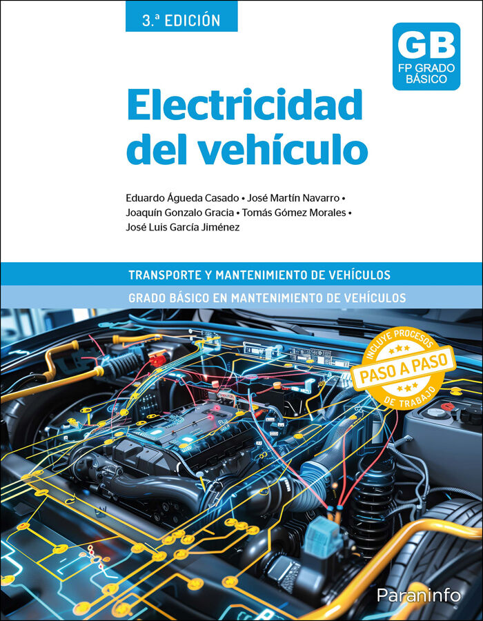 Electricidad del veh&iacute;culo 3.&ordf; edici&oacute;n 2025