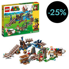 LEGO® Super Mario Set de Expansión: Vagoneta Minera de Diddy Kong 71425
