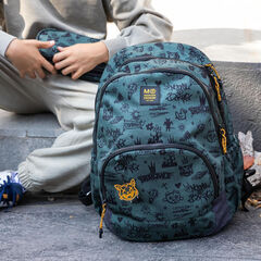 Mochila Triple MQR Oslo Not Boring Verde