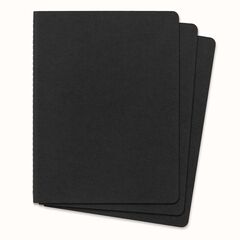 Pack 3 Libretas Moleskine P Negro Raya