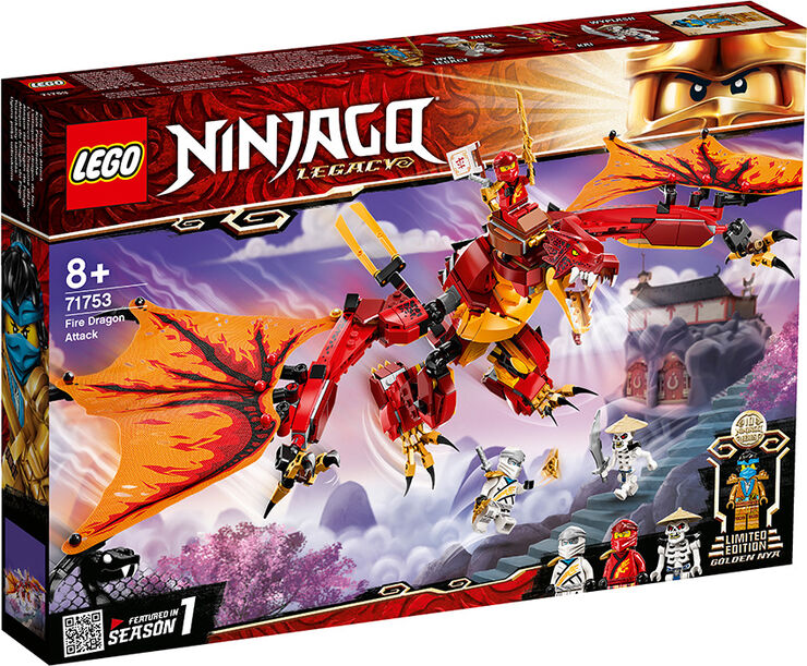 LEGO® Ninjago Ataque Del Dragon De Fuego 71753