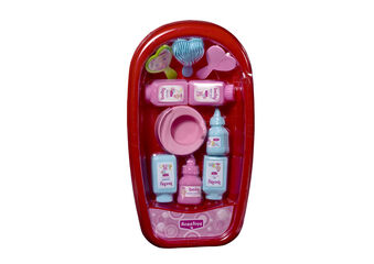 Bañera con accesorios