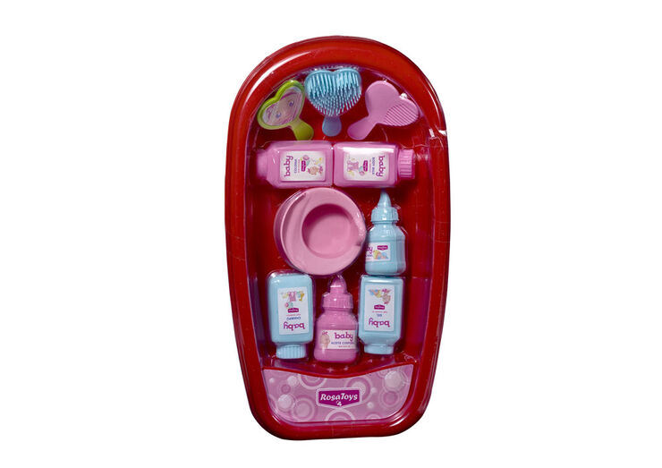 Bañera con accesorios