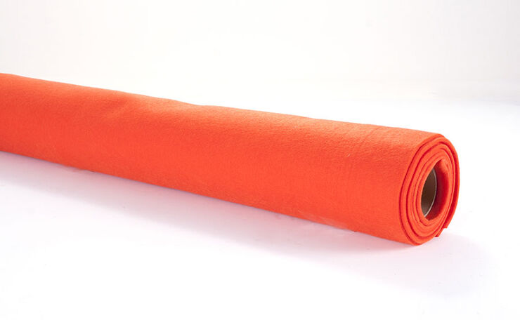 Felthu Fieltro Rollo 1X2X0,04M Naranja