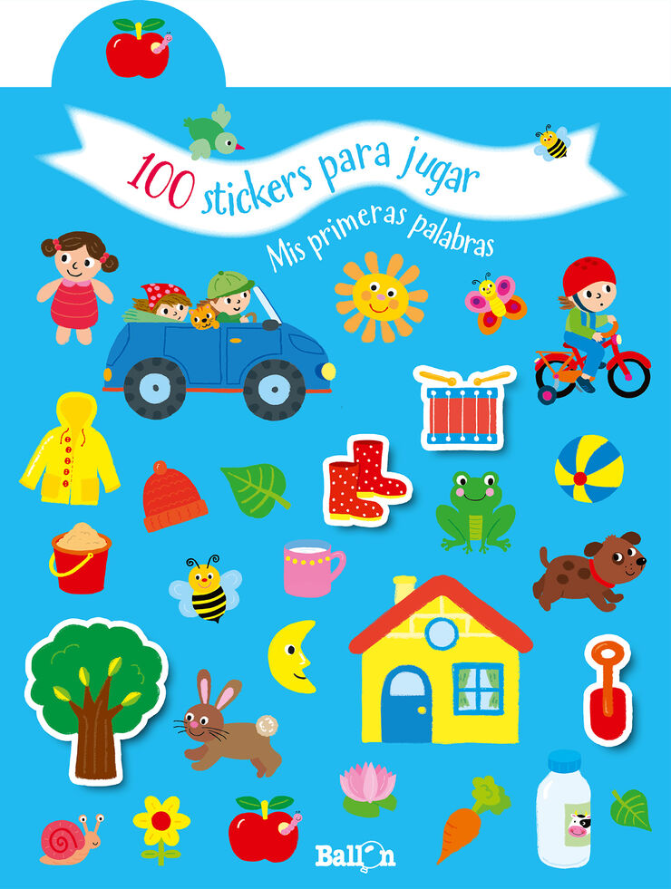100 Stickers Para Jugar - Primeras Palabras