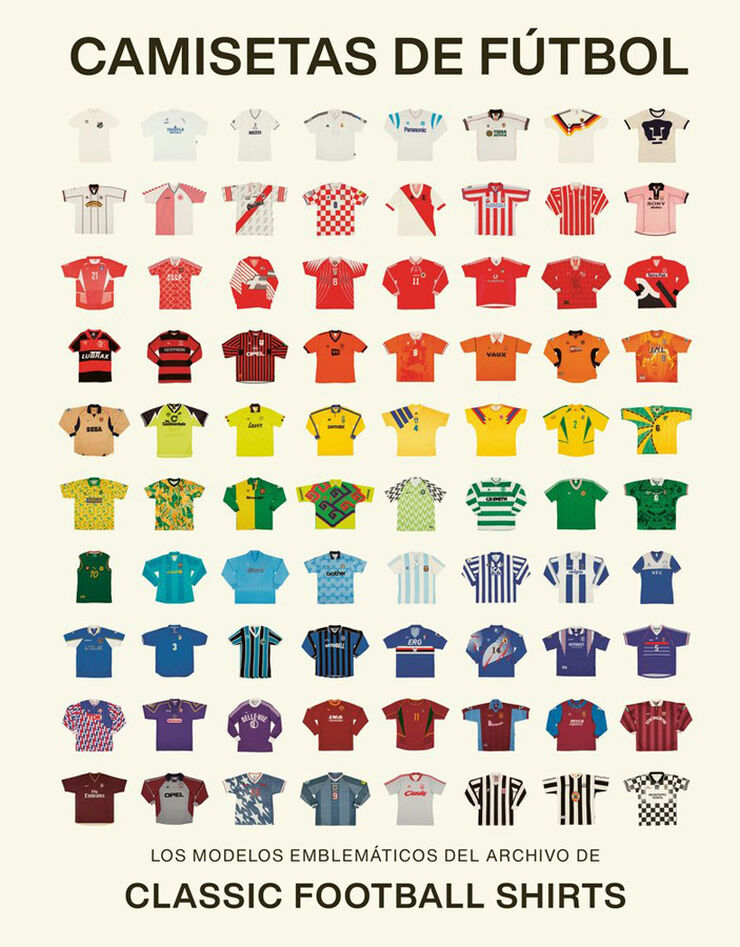 Camisetas de f&uacute;tbol