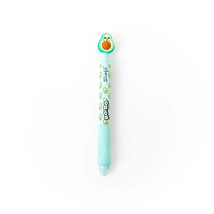 Bol&iacute;grafo Borrable Click Aguacate