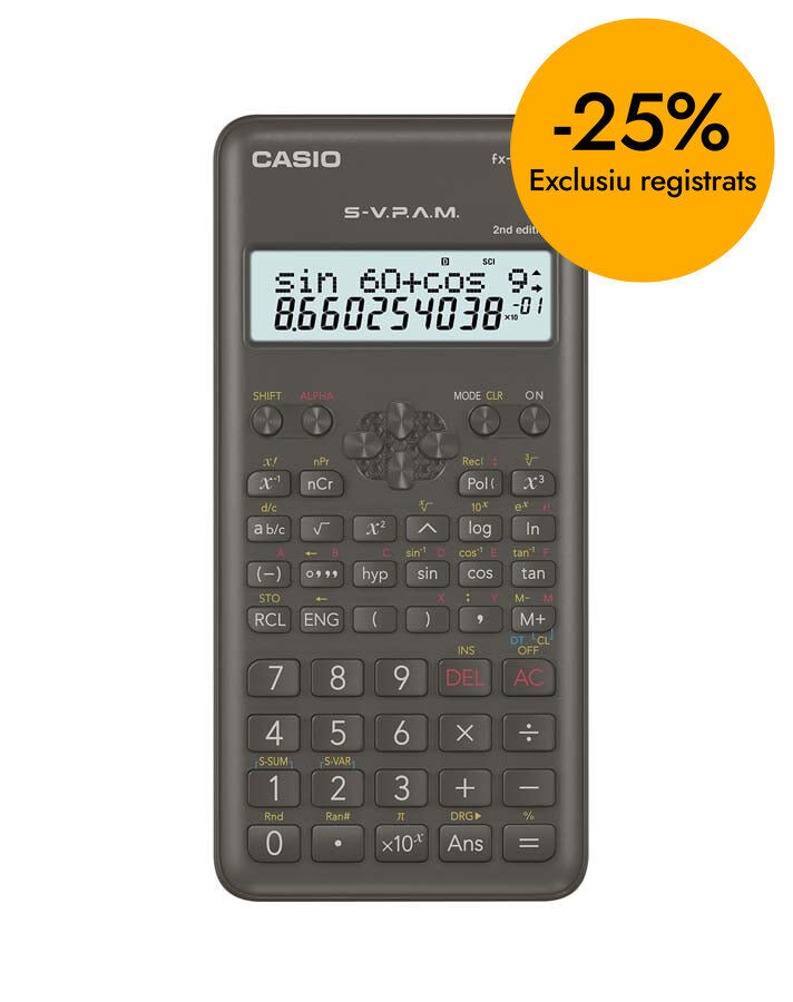 Calculadora Casio Cient&iacute;fica FX-82 MS-2