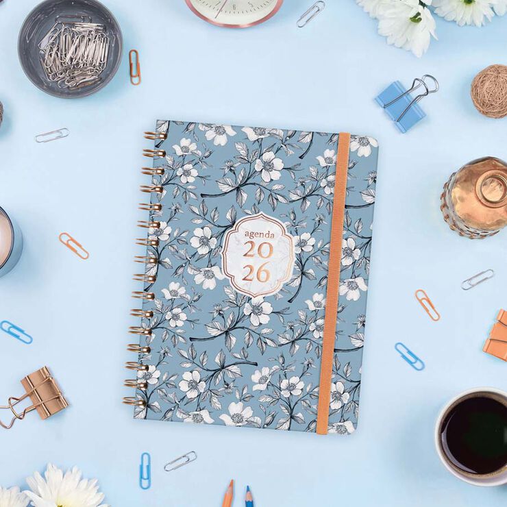 Agenda Finocam You E10 sem/vista horizontal cat 2026 Cotton