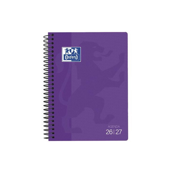 Agenda Escolar Oxford School 1/8 D&iacute;a/p&aacute;g Castellano 2026-2027