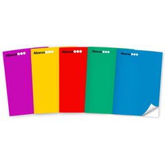 Libreta grapada Abacus A4 48 hojas liso rojo