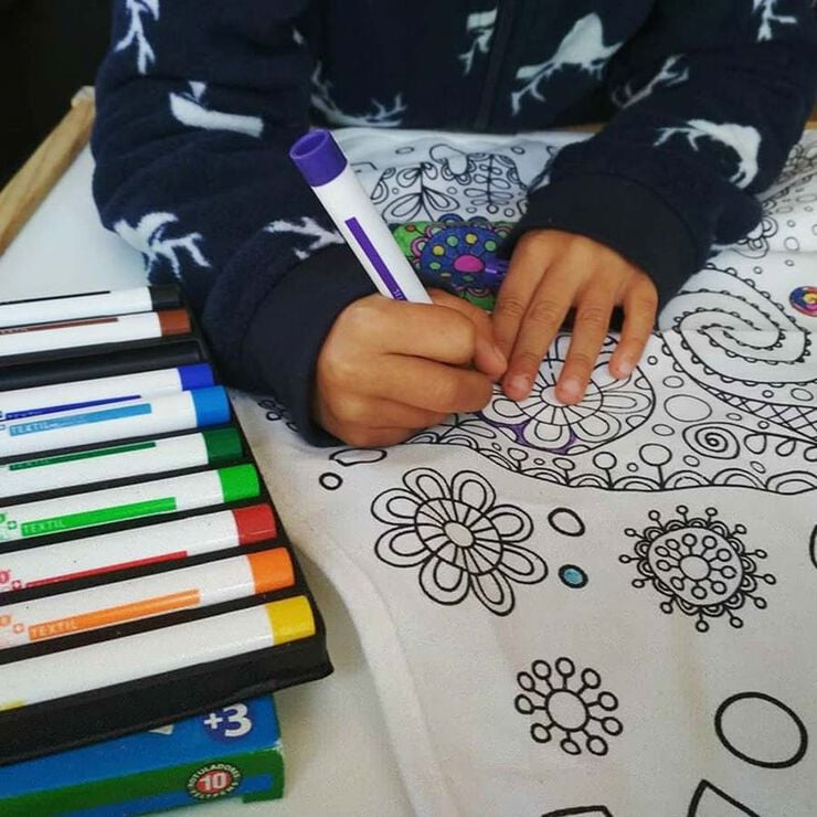 Retoladors per a roba Alpino Crea 10 colors