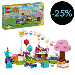 LEGO® Animal Crossing Fiesta de cumpleaños de Azulino 77046