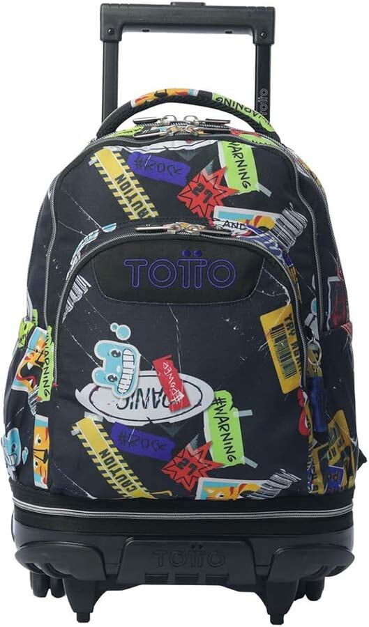 Mochila con ruedas desmontable Totto Tiza Sticky